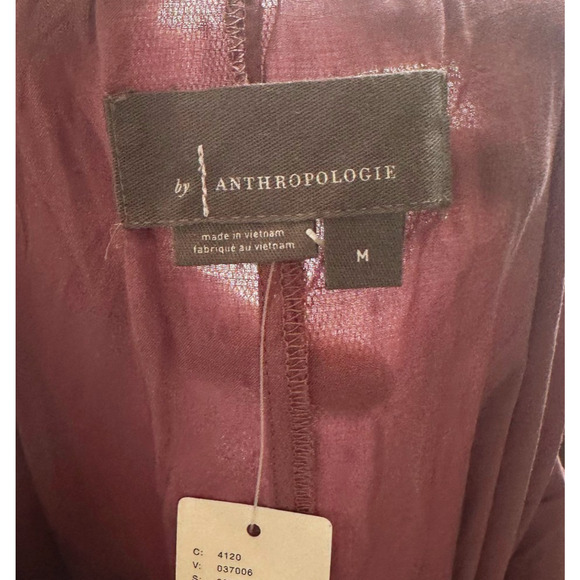 Anthropologie Cheri Ruffled Tiered Mesh Tulle Midi Skirt Medium Romantic Fairy - Picture 6 of 10